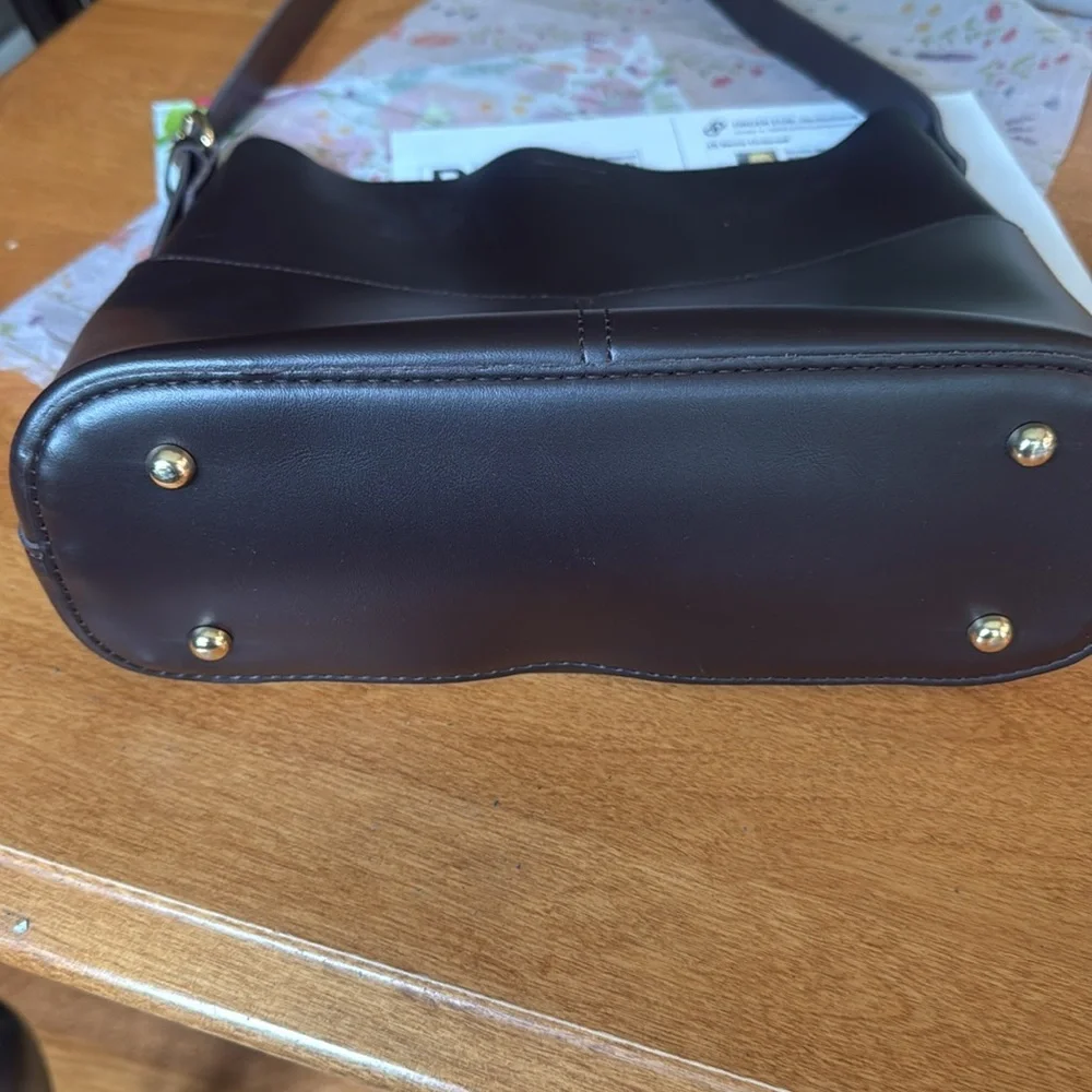 Dark brown shoulder/Crossbody bag - Picture 7 of 7